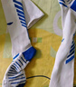 李寧（LI-NING）足球襪兒童長(cháng)筒襪防滑過(guò)膝護腿板襪套毛巾底球襪男女夏季薄款6-12 曬單實(shí)拍圖
