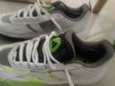 adidas「異爆」XENOBURST緩震回彈團隊款實(shí)戰籃球鞋男阿迪達斯 白色/綠熒光/灰色   48.5 曬單實(shí)拍圖