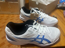亞瑟士（asics）乒乓球鞋羽毛球鞋室內綜合逐鹿系列1053A034 1053A034-100 43.5 曬單實(shí)拍圖