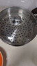 BSITN湯鍋帶蒸籠28cm單層燉蒸鍋一層加厚不銹鋼燃?xì)庠铍姶艩t通用2412 曬單實(shí)拍圖