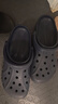 crocs卡駱馳洞洞鞋貝雅男鞋女鞋輕便耐磨一腳蹬拖鞋休閑鞋|10126 卵石色-2V3 43 (270mm) 曬單實(shí)拍圖