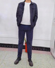 JASONWOOD官方正品高端品牌男裝休閑褲男春秋直筒修身彈力男士長褲子 高檔灰色【現(xiàn)貨速達(dá)】 XXS 30 曬單實(shí)拍圖