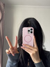 魔杰樂 適用蘋果17promax手機殼閃粉新款iPhone17高級感17pro磁吸無線充16pro防摔15超薄13硅膠air好看 【黑色】高級感閃粉-細圈磁吸 iPhone 13 曬單實拍圖