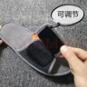 OLOEY腳腫拖鞋老人魔術(shù)貼可調(diào)節(jié)防滑術(shù)后拖鞋寬松男腳趾受傷彈力老年鞋 加寬加大丨腳腫腳大可拍大一碼 44-45 【黑色】高腳背拖鞋L碼 曬單實拍圖