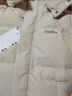 波司登（BOSIDENG）25年新款羽絨服男女同款情侶短款可脫卸帽保暖時(shí)尚經(jīng)典百搭外套 淺紗米|7482 S 160/84A 體重約110-125斤 曬單實(shí)拍圖