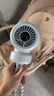 VINEHEAT八爪魚嬰兒車搖頭靜音小風(fēng)扇便攜寶寶專用bb遛娃神器吹輔食推車兒童手持可充電戶外循環(huán)吊扇防夾手 淺灣藍(lán)-靜音搖頭款【安全格柵】 曬單實(shí)拍圖