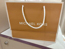 MICHAEL KORS邁克高仕 MK Charm 中號(hào)老花鏈條單肩包 海軍藍(lán)混色 407 NS 曬單實(shí)拍圖