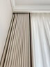 圣安莎全屋定制窗簾紹興柯橋家用遮光全電動軌道全套一體雪尼爾臥室客廳 樣品拍這里發(fā)100多款布料和紗料 送高溫定型 米 曬單實拍圖