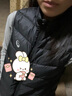 asics亞瑟士童裝冬季新款男女童兒童三防科技羽絨馬甲 藏青色 清潔度1000-白鴨絨 175 cm 充絨量52.8g 曬單實(shí)拍圖