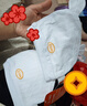 貝瑞加（Babyprints）嬰兒帽子2個(gè)裝新生兒胎帽初生寶寶囟門(mén)帽四季款純棉防風(fēng) 藍 曬單實(shí)拍圖