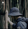 戰(zhàn)術(shù)鳥(輕薄透氣)大頭圍夏季戶外漁夫帽男徒步登山防曬帽子女薄遮陽釣魚 曬單實(shí)拍圖