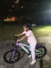 飛鴿青少年自行車(chē)6-12-18歲男女學(xué)生中大兒童越野山地車(chē)青紫22寸變速 曬單實(shí)拍圖