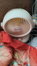 美菱（MeiLing）家用空氣循環(huán)扇臺式桌面小型電扇辦公室輕音搖頭節能學(xué)生宿舍四季適用對流電風(fēng)扇臺扇 標準款(俯仰90°手動(dòng)可調+左右不搖頭） 曬單實(shí)拍圖