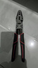 德力西電氣（DELIXI ELECTRIC）鉗子工業(yè)級鋼絲鉗電工鉗多功能老虎鉗省力剝線(xiàn)鉗斷線(xiàn)鉗壓線(xiàn)鉗 多功能剝線(xiàn)鋼絲鉗【9寸】 曬單實(shí)拍圖