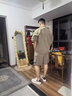 周冬雨同款小白鞋新款女增高厚底板鞋松糕鞋男百搭同款情侶老爹鞋 黑尾皮 43 曬單實拍圖