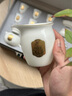 茶具泡茶器全套如瓷動(dòng)人描金冰種玉瓷茶具套裝2025新款茶杯泡茶壺 11頭冰種玉瓷堆金萬(wàn)福圓融蓋碗套組 曬單實(shí)拍圖