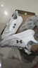 安德瑪（Under Armour）秋冬兒童防滑束帶跑步鞋男女大童網(wǎng)面透氣舒適耐磨運動(dòng)鞋2511106 曬單實(shí)拍圖