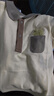 嘟嘟家童裝男童襯衫純棉秋裝寶寶襯衣潮兒童上衣秋款女童T恤 藍(lán)條 110 曬單實(shí)拍圖