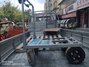 靖揚拉瓷磚電動(dòng)手推車(chē)平板車(chē)搬運車(chē)進(jìn)電梯拉貨沙子小推車(chē)載重王手拉車(chē) 80*60【拉水泥鋰電款】 載1300斤 曬單實(shí)拍圖