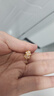 中國(guó)黃金（CHINA GOLD）四葉草黃金耳釘女琺瑯彩足金耳飾生日禮物送女朋友老婆 足金粉色琺瑯?biāo)娜~草耳釘【紀(jì)念品】 曬單實(shí)拍圖