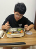 雙槍（Suncha）鈦健康不銹鋼飯盒學(xué)生上班族可微波爐餐盒比316好1.5L配保溫袋 曬單實(shí)拍圖