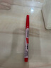 斑馬牌（ZEBRA）MO-12A1-SNZ-R 油性記號筆小單頭標簽記號筆 紅色 單支裝 曬單實(shí)拍圖