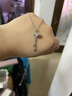 六桂福珠寶 PT950鉑金吊墜 福祿雙全 白金時(shí)尚吊墜女 PT0600025 1.70g 曬單實(shí)拍圖
