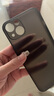 奶小鴨 適用蘋(píng)果13手機(jī)殼 iphone13保護(hù)套鏡頭全包超薄透明磨砂防摔軟殼男女款 深空黑 曬單實(shí)拍圖
