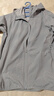 優(yōu)衣庫(kù)男裝DRY-EX速干高彈力防紫外線印花連帽開(kāi)衫476146 03 灰色 S /165/84A 曬單實(shí)拍圖