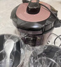 美的（Midea） 電壓力鍋電高壓鍋家用大容量多功能定時(shí)預約高壓電飯煲電飯鍋 可煮小米粥2-3-5-8人用 尊享款 行業(yè)TOP【4-10人  雙膽】 5L 曬單實(shí)拍圖