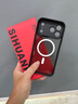 斯幻柯適用蘋(píng)果17Pro手機殼iPhone17pro手機殼高級感17pro手機殼鏡頭全包Magsafe磁吸金屬鏡框膚感鷹眼黑 曬單實(shí)拍圖