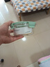 樂扣樂扣飯盒微波爐加熱專用玻璃碗帶蓋上班族帶飯便當(dāng)盒大容量圓形保鮮盒 曬單實(shí)拍圖