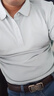 羅蒙【100%棉】純棉短袖POLO衫男士夏季商務(wù)休閑新疆長(cháng)絨棉爸爸裝T恤 曬單實(shí)拍圖