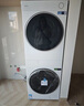 美的（Midea）洗烘套裝10KG滾筒洗衣機+變頻熱泵烘干機【清風(fēng)明月2.0洗烘塔】1.15洗凈比海鹽白以舊換新 海鹽白|MGH20AIR-W 曬單實(shí)拍圖