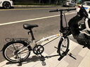 大行（DAHON）HAT061折疊自行車20英寸6速成人男女通勤休閑變速單車 白色 曬單實拍圖