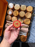 小葉楨楠金絲楠木雙龍戲珠象棋一套規格4.8cm送禮 曬單實(shí)拍圖