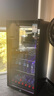 新飛（frestec）冰吧冷藏柜 歐式恒溫紅酒柜酒店家用電冰箱迷你小型單門辦公室保鮮展示留樣茶葉飲料藥品柜 180升黑【23L獨立冷凍室+帶紫燈+帶鎖】 曬單實拍圖