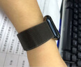 MSSM蘋(píng)果手表表帶適用Apple Watch Series 11/10/9/Ultra 3/SE3米蘭尼斯雙磁吸iwatch S8/7/6/5/4表帶 黑色【新一代雙磁吸米蘭尼斯】 38/40/41 曬單實(shí)拍圖