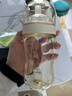 bebebus鉆光奶瓶3-6個月300ml新生兒寶寶ppsu偏心仿母乳防脹氣防嗆奶瓶 曬單實拍圖