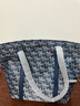 新秀麗（Samsonite）通勤托特包包女包女士手提單肩藍(lán)色印花NO3七夕禮物送女友情人節(jié) 曬單實(shí)拍圖