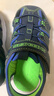 Skechers斯凱奇男童休閑時(shí)尚軟底包頭魔術(shù)貼沙灘涼鞋400041N 曬單實(shí)拍圖