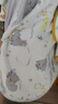 babycare初生嬰兒全棉抱被安撫調(diào)溫產(chǎn)房新生兒包被4層莫利亞淺灰紫90*90 曬單實(shí)拍圖