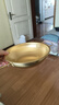 【韓劇同款】加厚不銹鋼干鍋海鮮鍋火鍋金色平底淺鍋雙耳鍋泡面鍋 迷你款17cm【金色】雙柄湯鍋 曬單實(shí)拍圖