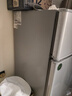 奧克斯小冰箱家用小型迷你冷藏冷凍兩用出租房宿舍用節能省電寢室辦公室電冰箱 【熱賣(mài)款 升級凈化去味】22A126DW銀 曬單實(shí)拍圖