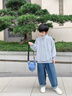 小豬班納兒童半拉鏈衛衣男童秋裝2025新款衣服男孩春秋季立領(lǐng)上衣耐磨童裝 【挺括有型運動(dòng)衛衣】灰/純色 140 【推薦56-68斤】 曬單實(shí)拍圖