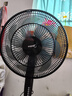 美的（Midea） 電風(fēng)扇家用落地扇智能遙控七葉立式扇 臥室客廳輕音節能大風(fēng)量電扇 【熱銷(xiāo)可調節高度】遙控定時(shí)黑色 曬單實(shí)拍圖