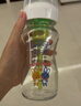 布朗博士玻璃奶瓶 0-3月新生嬰兒防脹氣防嗆 寬口徑奶瓶270ml 雙兔 曬單實拍圖