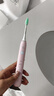 飛利浦（PHILIPS）【李佳琦直播同款】?jì)和妱?dòng)牙刷 男孩女孩生日禮物 適用4-6-12歲2種模式 自帶2支刷頭粉HX2432/02 曬單實(shí)拍圖