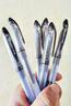 晨光(M&G)GELPEN系列0.38mm黑色中性筆全針管簽字筆水筆GP1212A 6支裝（送橡皮1塊） 曬單實(shí)拍圖