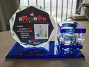 君擷學(xué)習(xí)很苦水晶筆筒10成長(zhǎng)禮送女孩生日禮物男孩禮品書房擺設(shè)刻照片 好好學(xué)習(xí)+白筆筒定制 曬單實(shí)拍圖